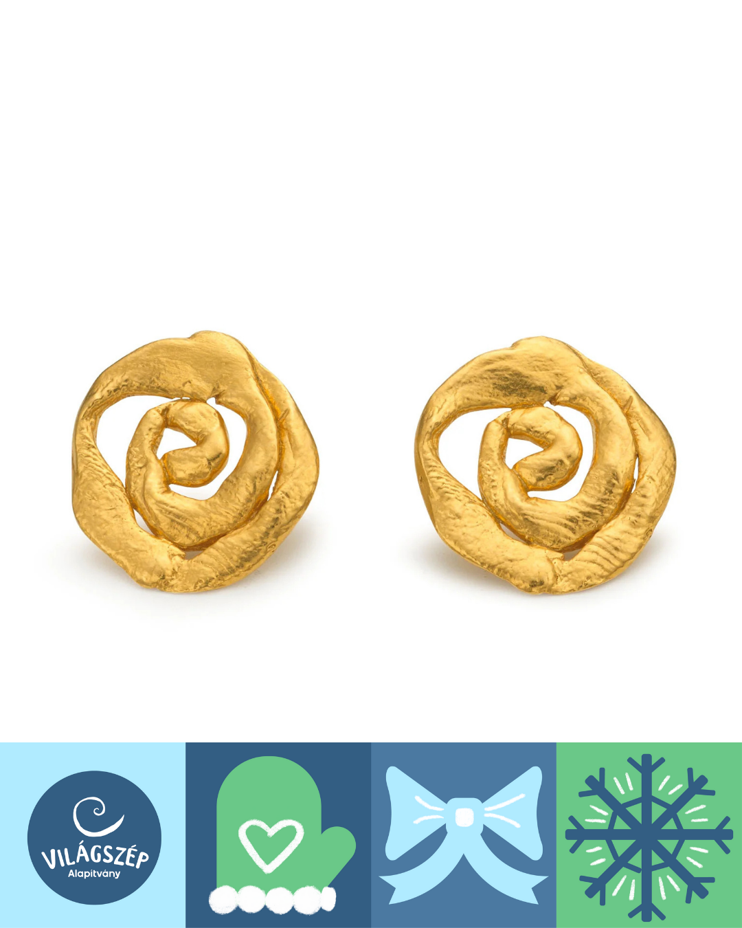 REMÉNYI ÉVA | Origin kis fülbevaló